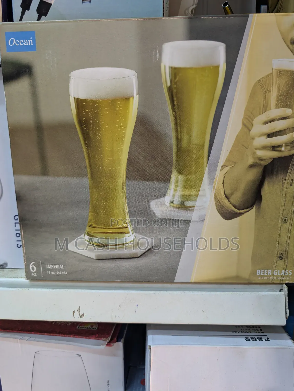 Ocean Imperial Beer Glasses