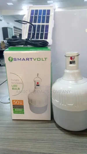 Smartvolt Bulb Solar 50 Watt Rechargeable
