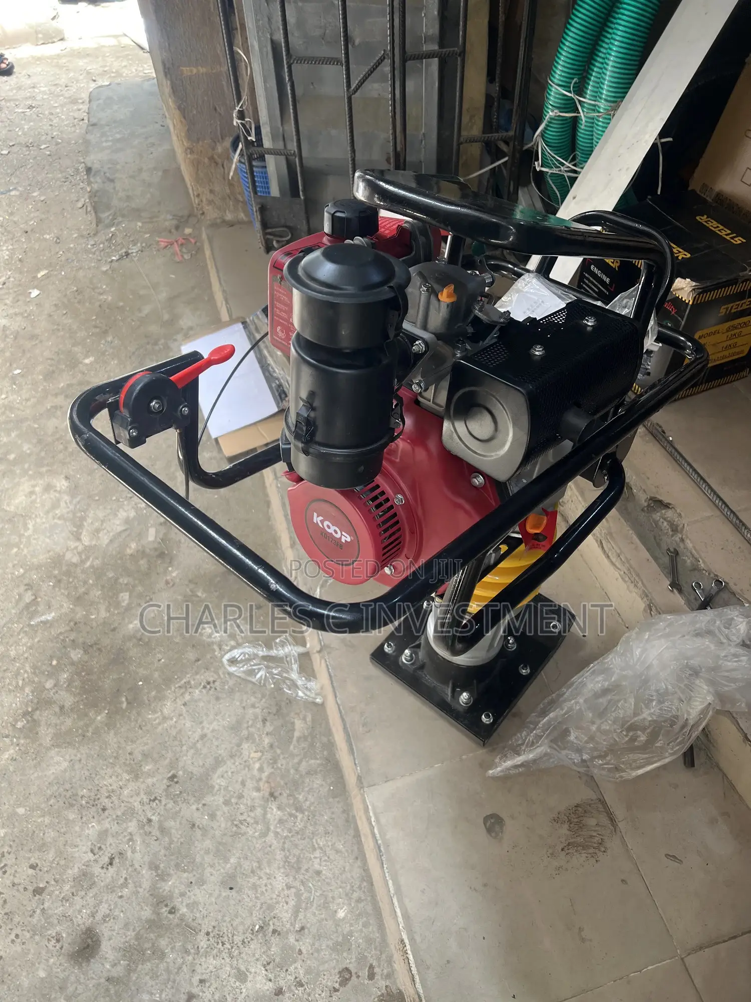 Tamping Rammer With Diesel Engine