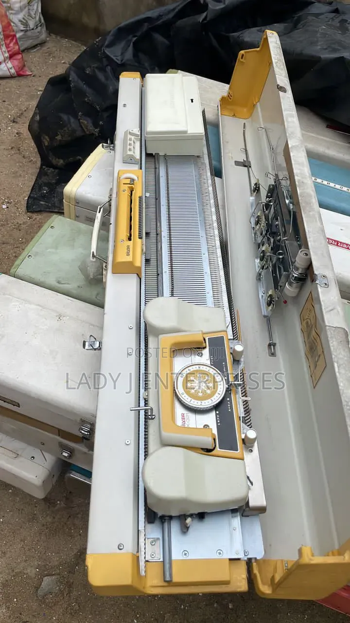Brother and Silver Knitting Machine