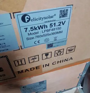 7.5kwh / 51.2v Felicity Lithium Battery