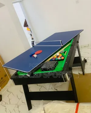 3 in 1 Snooker Table and Table Tennis and Dining