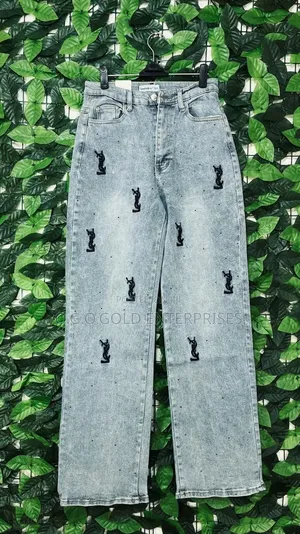 High-Waisted Saint Laurent Women's Jeans