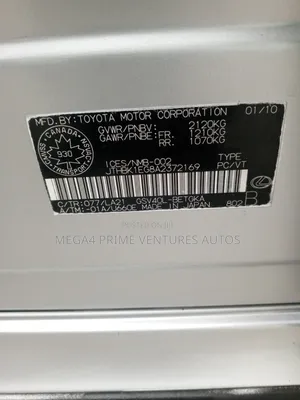 Lexus ES 350 2010 Silver