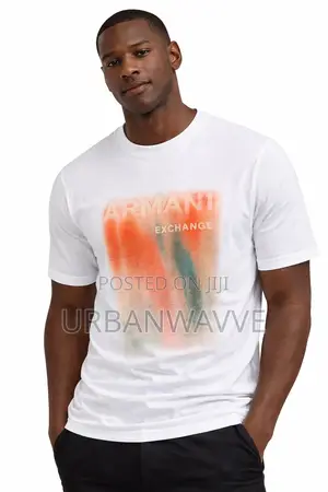 Armani Exchange White T-Shirt for Men