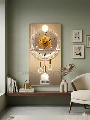 40by80cm Acrylic Frame Wall Clock