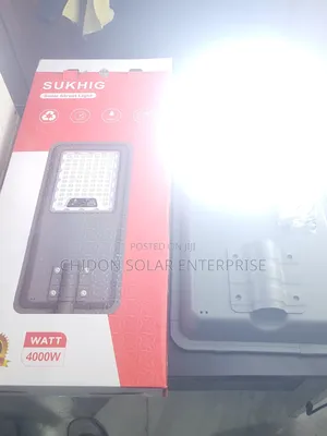 4000w Sukhig Solar Street Light