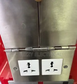 13amps Double Flat Floor Socket Flip Cover