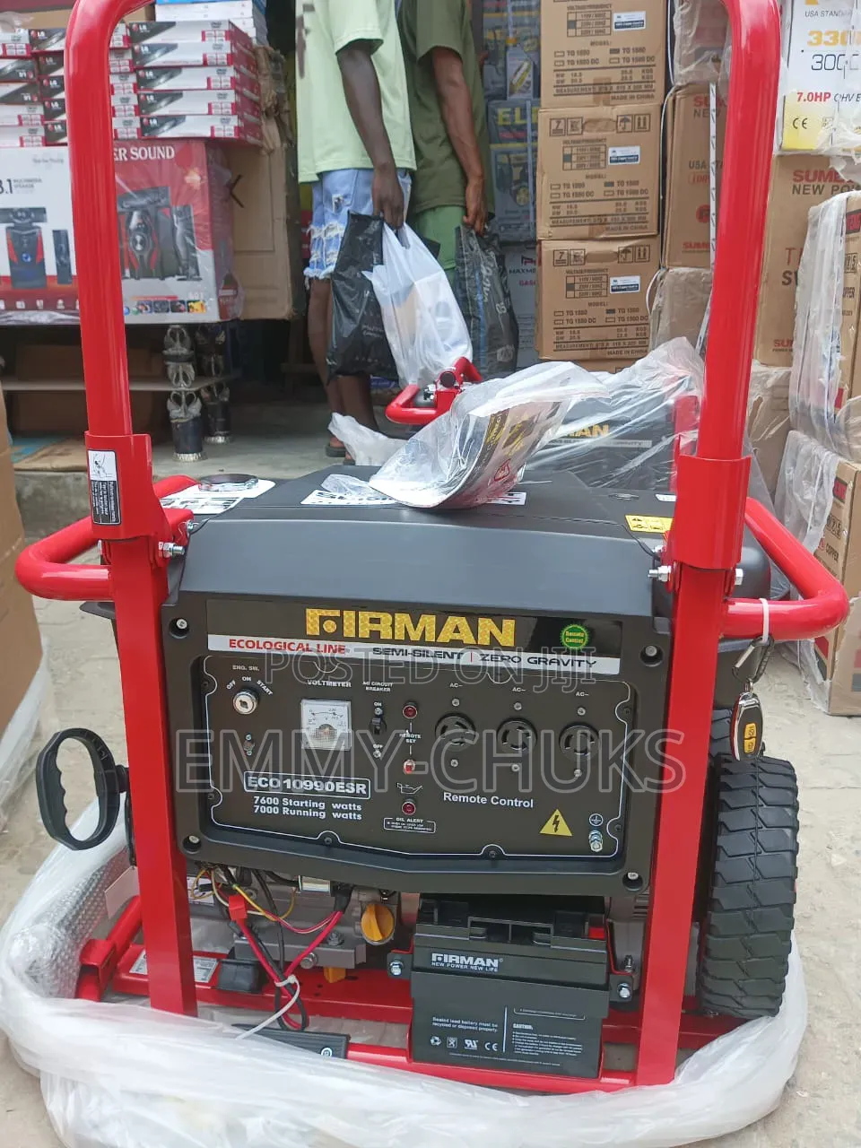 10990es Firman Engraved Generator