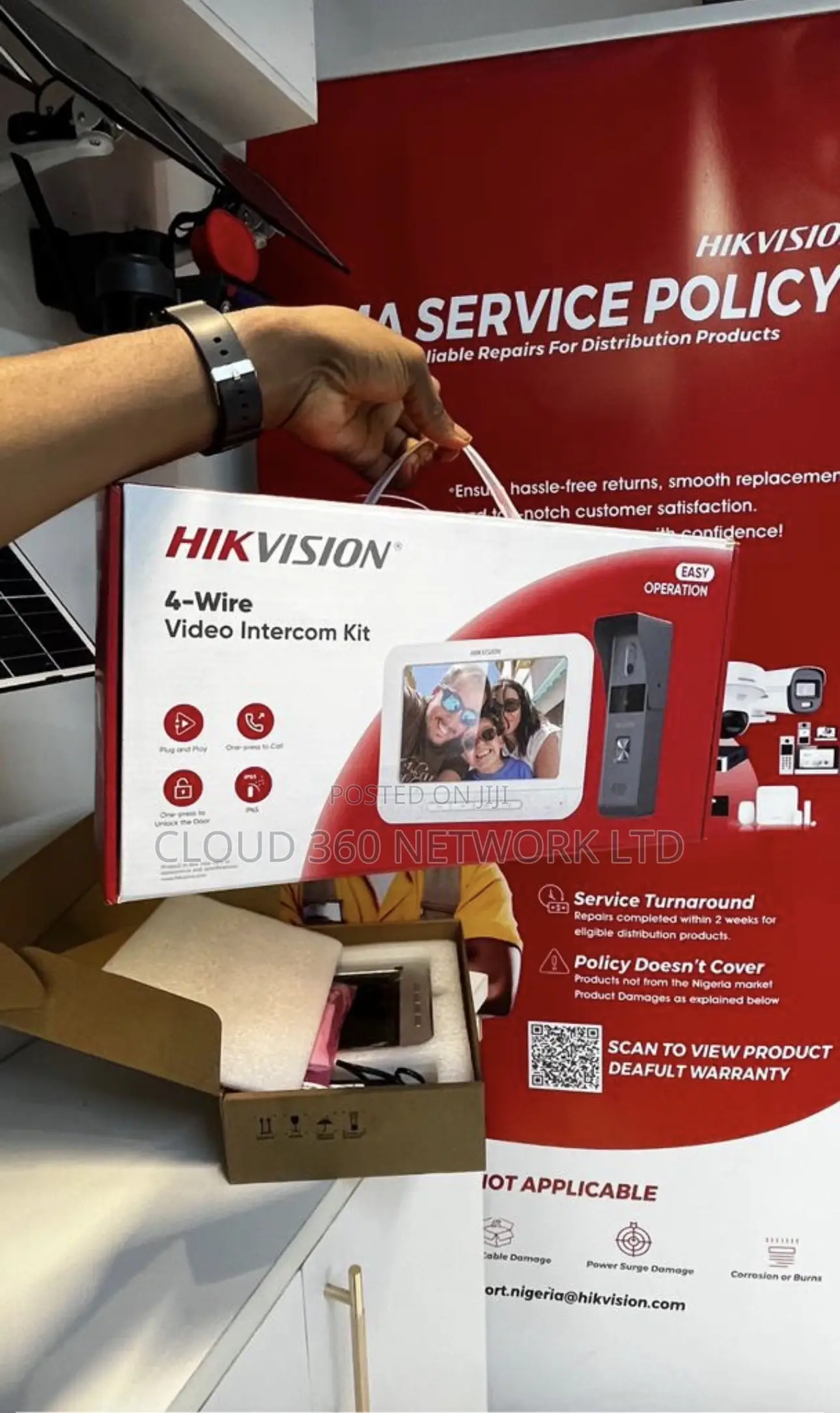 Hikvision 4wire Analog Hd Video Intercom Kit
