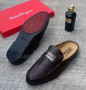 Pure Leather Ferragamo Shoes