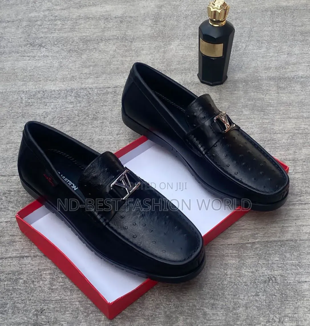 Black Leather Men's Wears