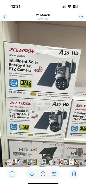 Intelligent Solar Energy Alert Camera