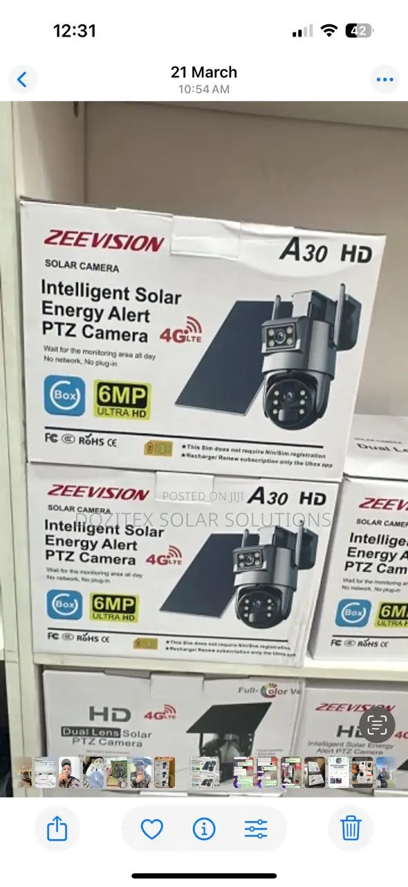 Intelligent Solar Energy Alert Camera