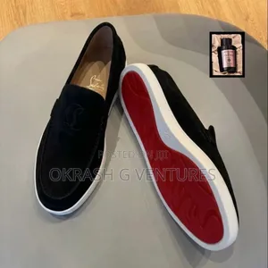Louboutin Suede Shoe for Men's