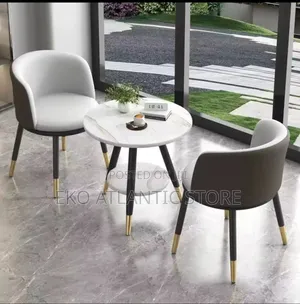 Three Pieces Set Table and Chairs Celebrity Home Balcony Tea Table