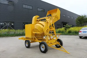 Mixer With Lifting Hoist
