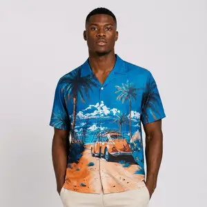 Men's Fashion Clothing Beetle Brand New High Quality Vintage Shirt
‎