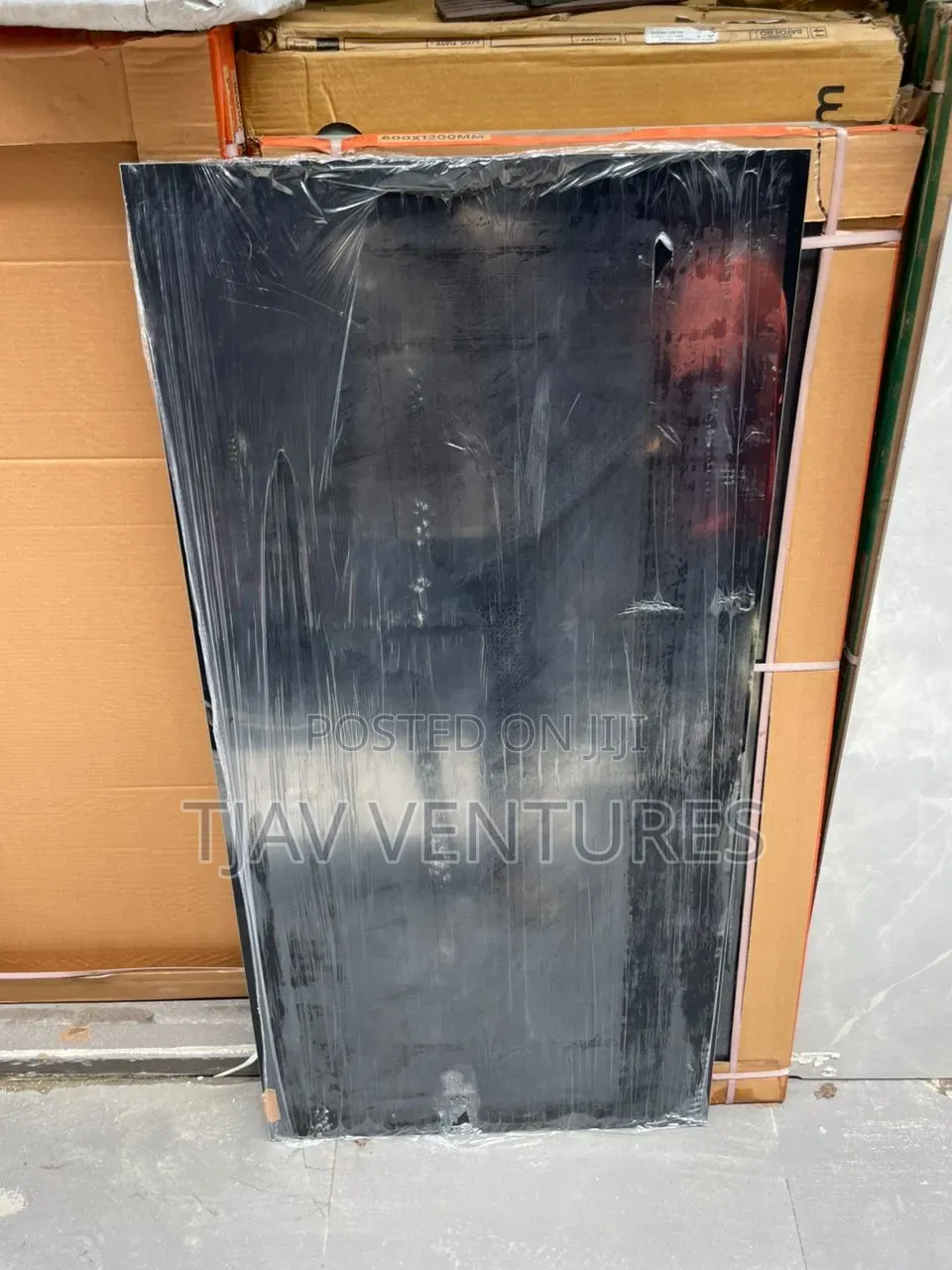 Goodwill Charcoal Black Glossy Tiles