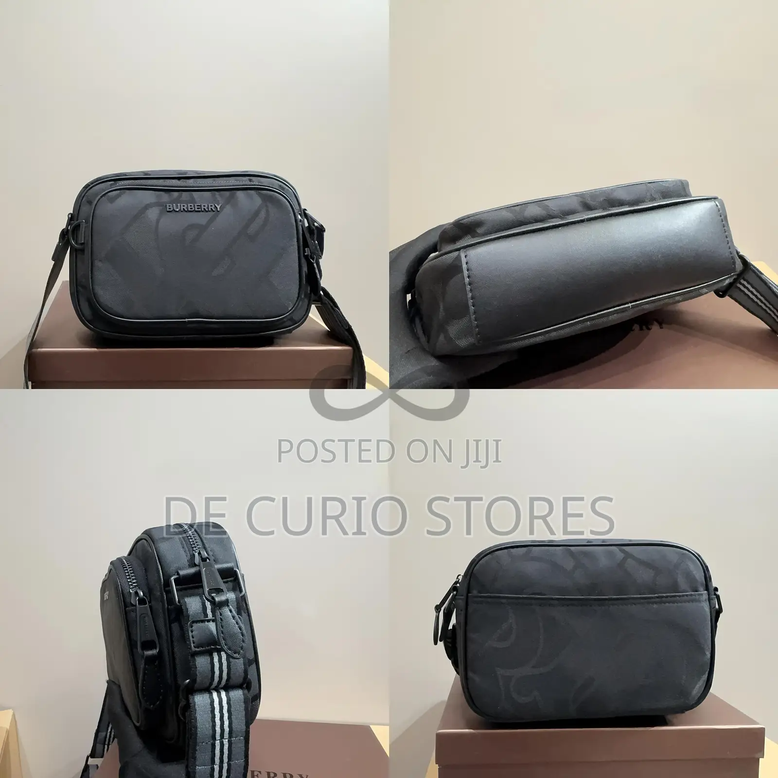 Burberry Jacquard Cross Body Bag