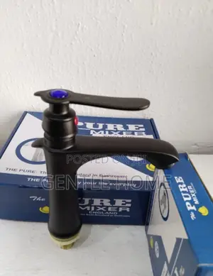 Royal Black and Gold Tap