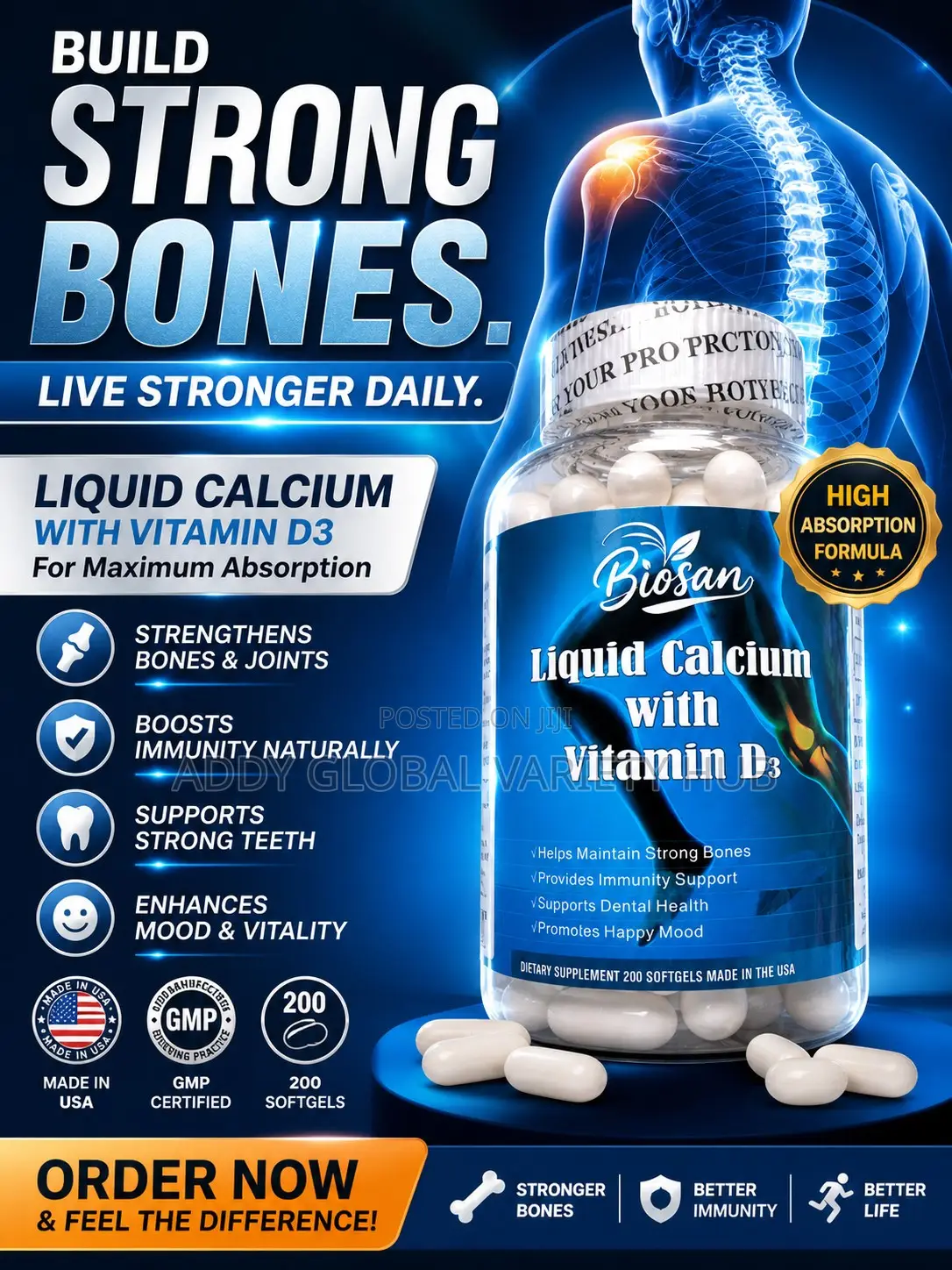 Calcium D3 (X 200 Softgel)