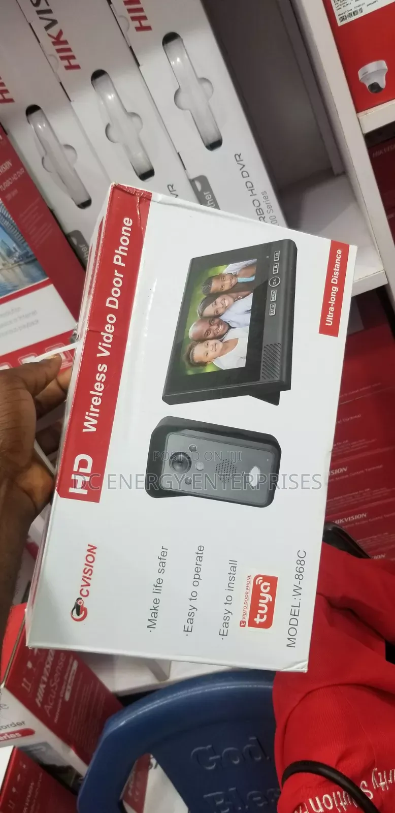 Wireless Video Door Phone.
