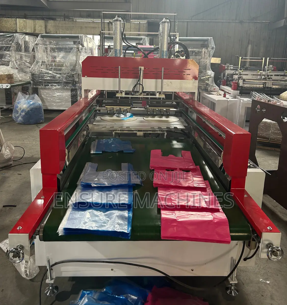 Automatic Nylon Cutting Sealing and Punching - Nylon Making Machine
