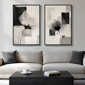 Modern Abstract Floral Wall Art