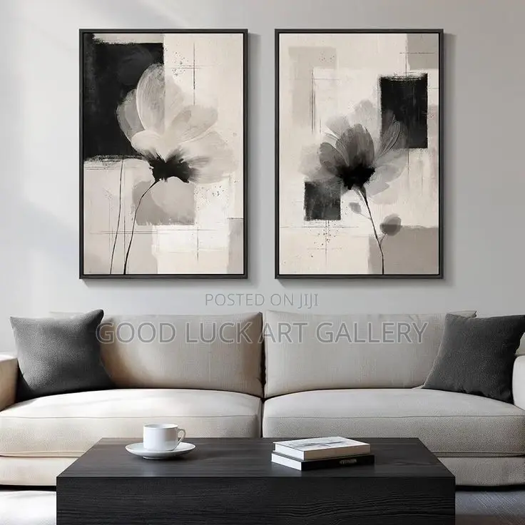 Modern Abstract Floral Wall Art
