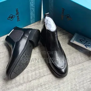 Quality Leather Designer Men Boot