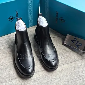 Quality Leather Designer Men Boot