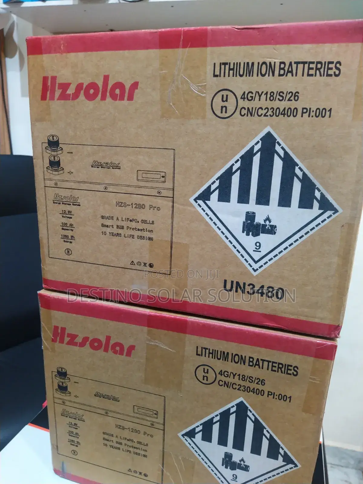 Hzsolar Lithium Battery 1.2kwh 12v