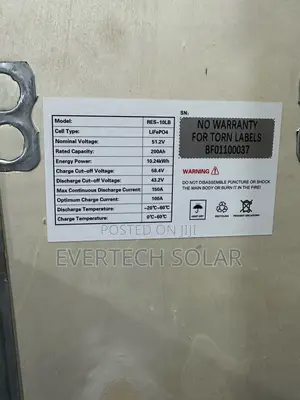 10kwhs Hyper Power Lithium 48v 200ah Battery System