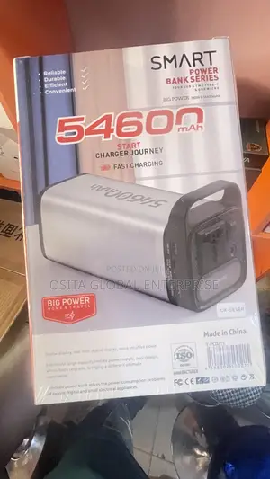 Smart Power Bank Series With Direct Plug Output 54,600mah