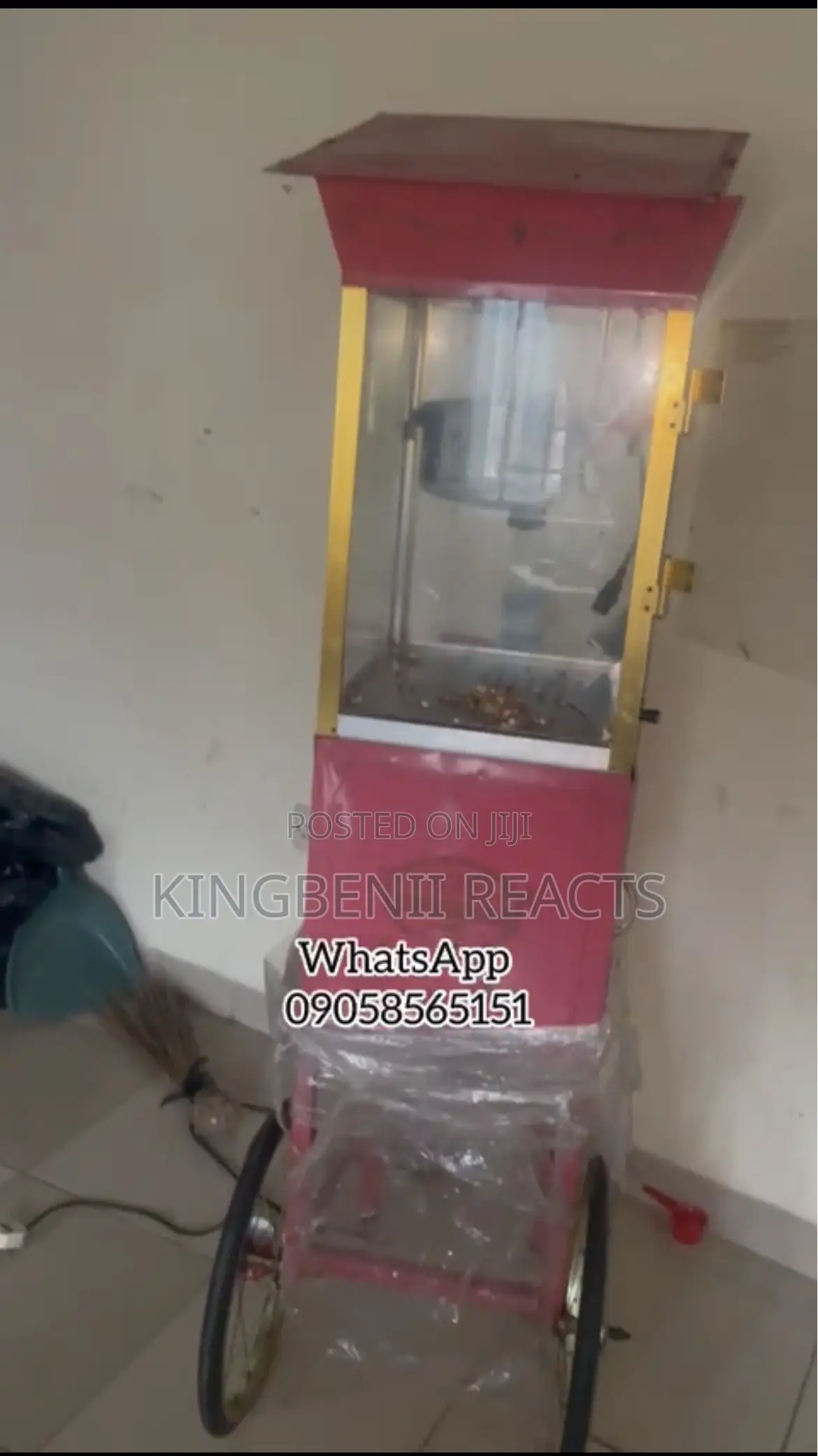 Electric Pop Corn Machine