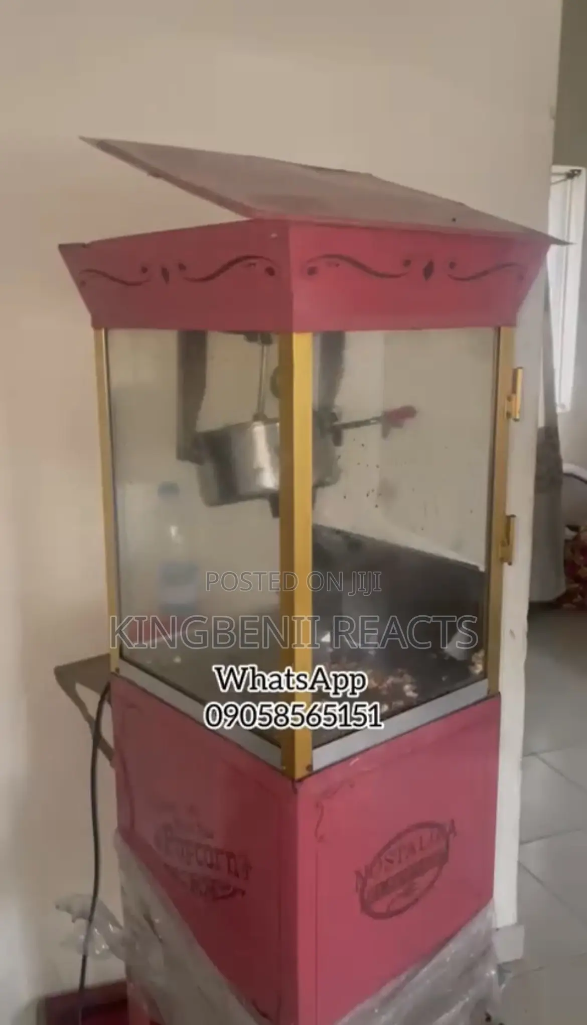 Electric Pop Corn Machine