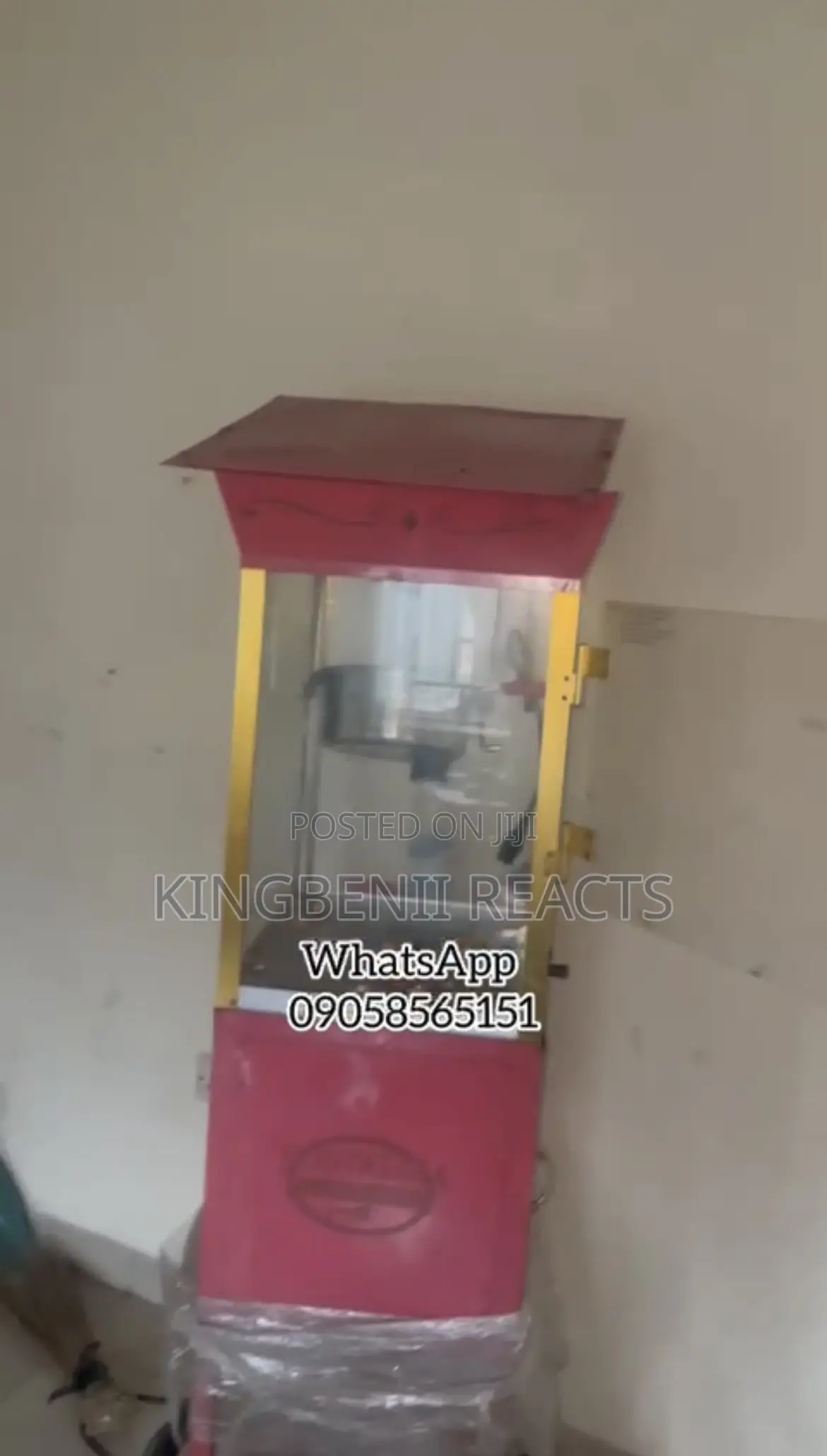 Electric Pop Corn Machine