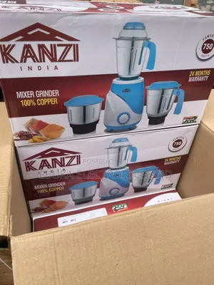 750w Kanzi Mixer Grinder/Blender Made in India Is Available Now