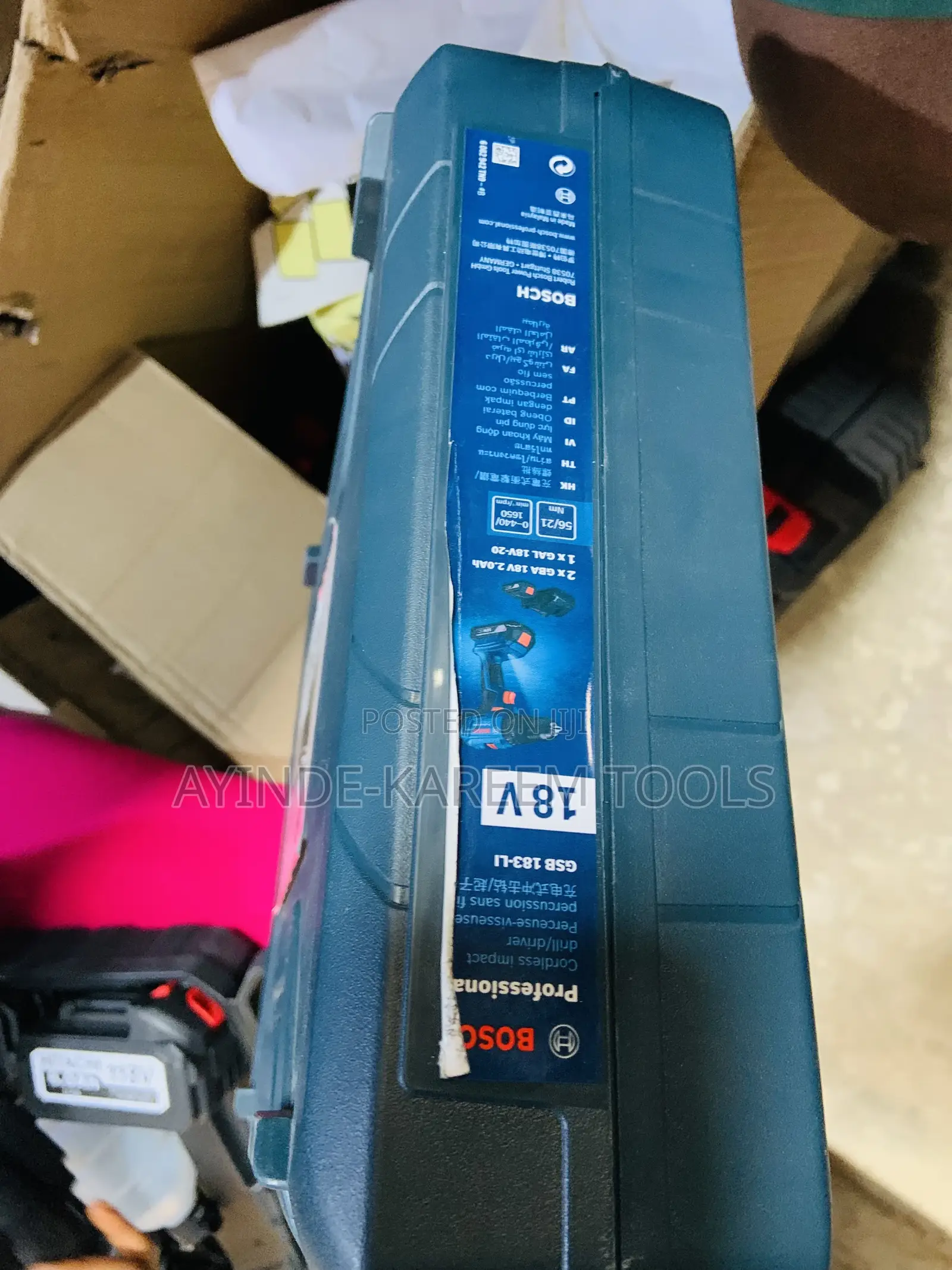 18volts Original Bosch Professional Screw Machine