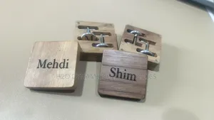 Wooden Cufflink
