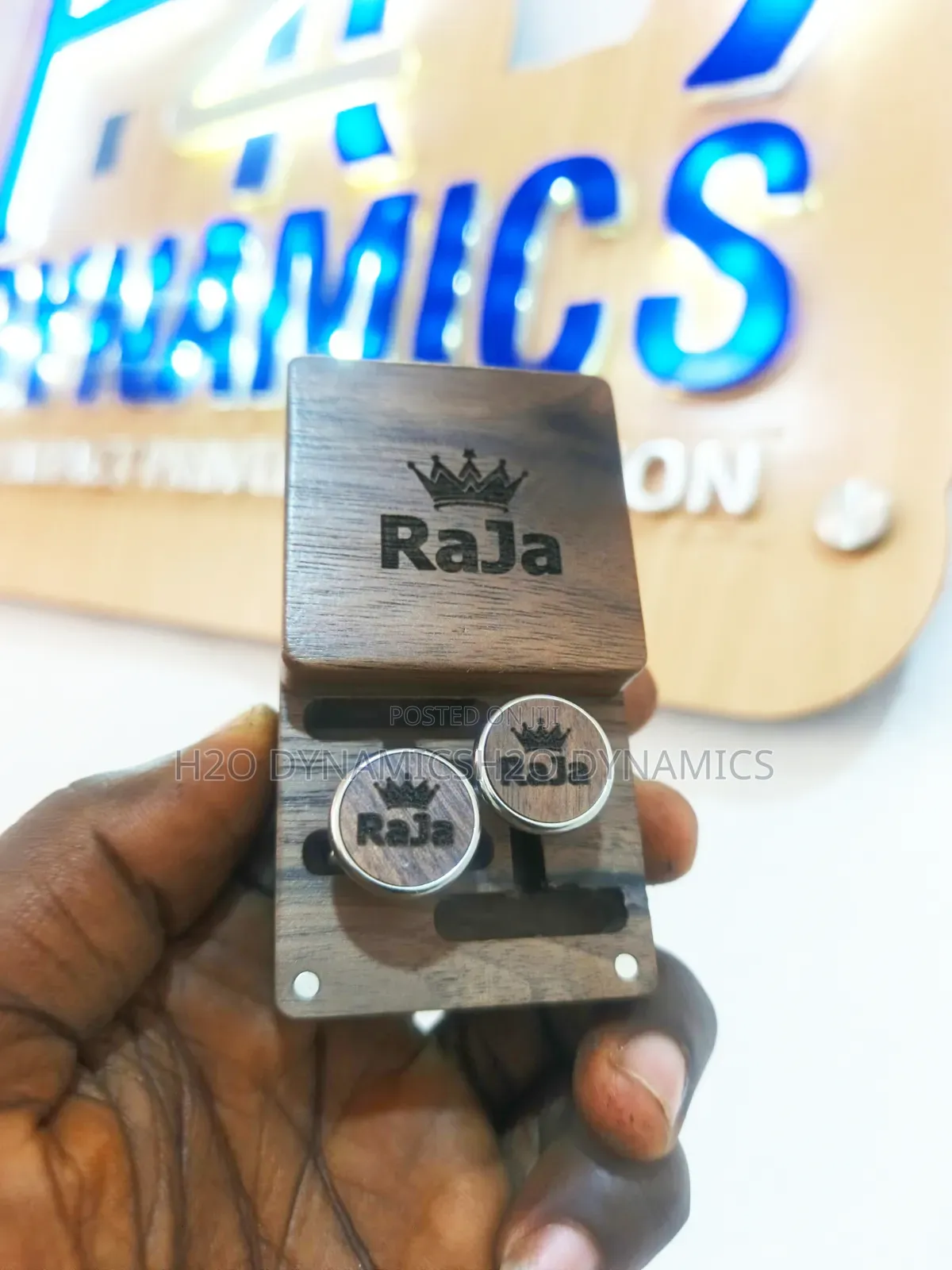 Wooden Cufflink