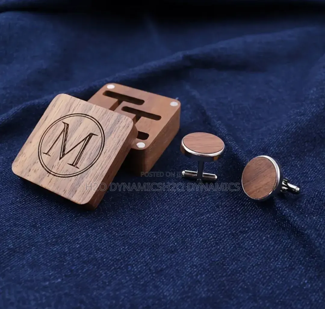 Wooden Cufflink