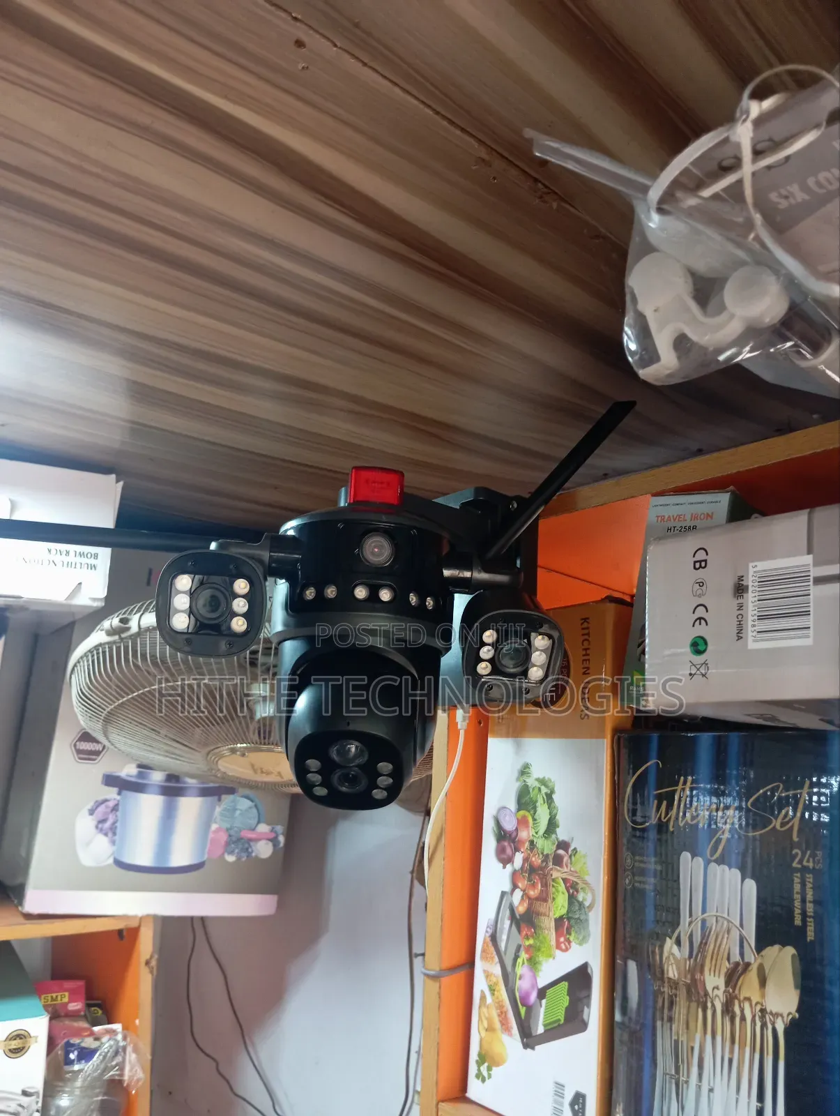 Solar CCTV Camera With Installation