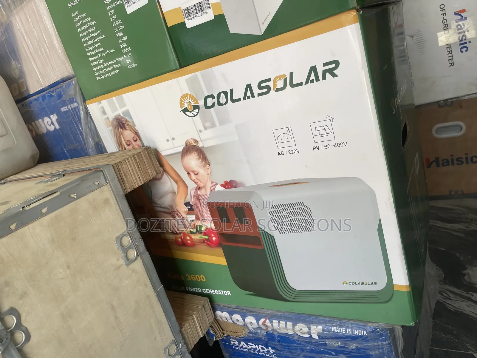3.6kw Colar Solar Generator