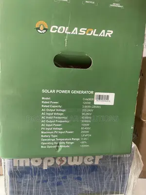 3.6kw Colar Solar Generator
