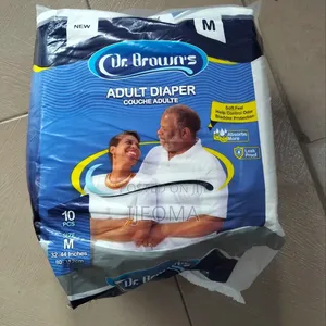 Dr Brown Adult Diapers Bulk Pack–Affordable Durable Medium 10packs