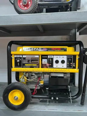 Brand New Sv22000e2 Elepaq Constant 10kva Key Start Copper Generator ■