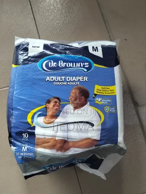 Dr Brown Unisex Adult Diapers – Maximum Comfort Dryness Medium