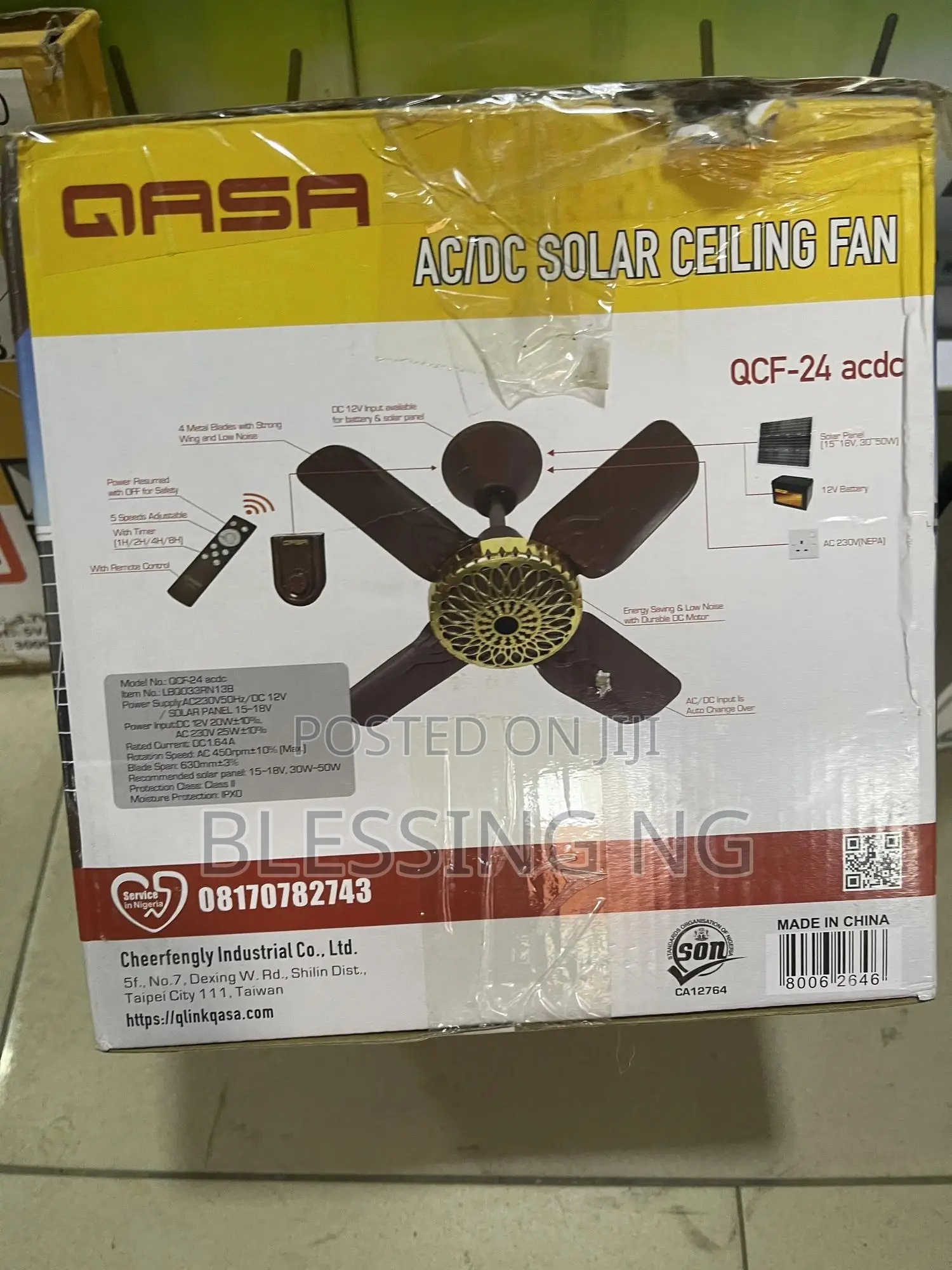 Celling Fan Ac And Dc Gaza